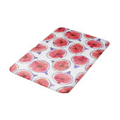 Tapis De Bain Couleur d'aquarelle des tranches de fibres (Angle)