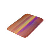 Tapis De Bain Couleur D'Aquarelle Salée Du lever De Soleil Gliss (Angle)