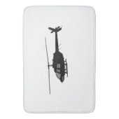 Tapis De Bain Couleur de personnaliser de silhouette de couperet (devant Vertical)