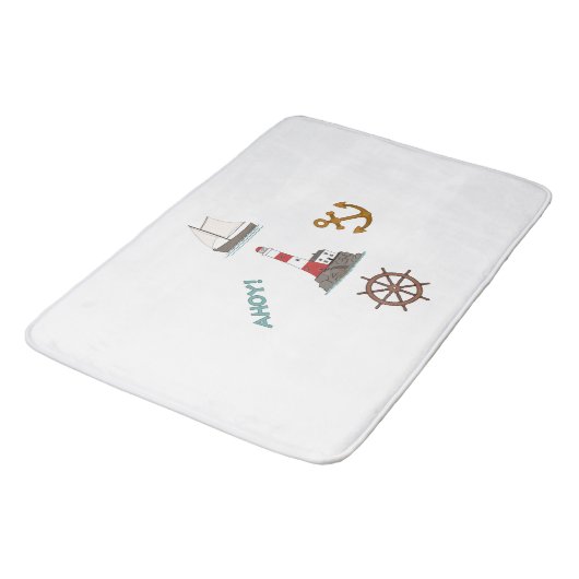 Tapis De Bain Couleur Design (Angle)