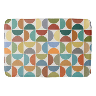 Tapis De Bain Couleur du Motif des cycles MCM sur la crème
