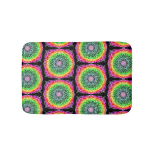 Tapis De Bain Couleur éclater Rainbow Prism Mandala