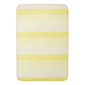 Tapis De Bain Couleur Modèle Jaune Blanc Tendance (devant Vertical)