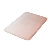 Tapis De Bain couleur pastel printanier rose pâle (Angle)