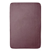 Tapis De Bain Couleur solide bordeaux (devant Vertical)