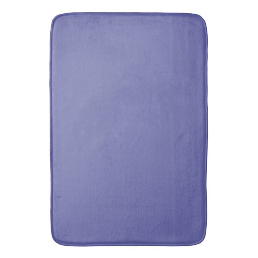 Tapis De Bain Couleur solide | perwinkle bleu violet (devant Vertical)