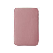 Tapis De Bain Couleur solide Rose poussiéreux (Devant (Vertical))
