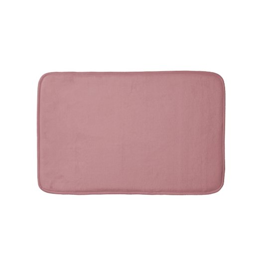 Tapis De Bain Couleur solide Rose poussiéreux (Devant)