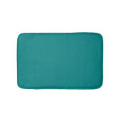 Tapis De Bain Couleur solide turquoise (Devant)
