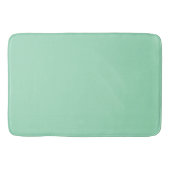 Tapis De Bain Couleur solide verte marine (Devant)