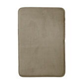 Tapis De Bain Couleur Taupe Prêt à Customiser (Devant (Vertical))