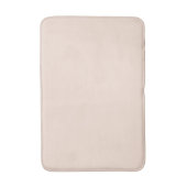 Tapis De Bain Couleur Uni Rose Champagne (Devant (Vertical))