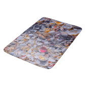 Tapis De Bain Couleurs de coque de mer cachées (Angle)
