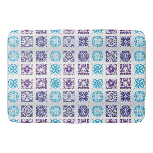 Tapis De Bain Couleurs de styles classiques (Devant)
