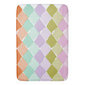 Tapis De Bain Couleurs d'été diamant motif (devant Vertical)