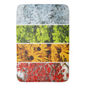 Tapis De Bain Couleurs du Quadriptych des saisons changeantes (devant Vertical)