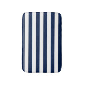 Tapis De Bain Couleurs et bandes blanches modifiables (Devant (Vertical))