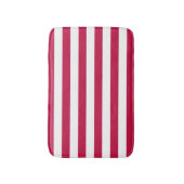 Tapis De Bain Couleurs et bandes blanches modifiables (Devant (Vertical))