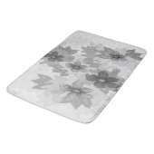 Tapis De Bain Couleurs gris monochromes (Angle)