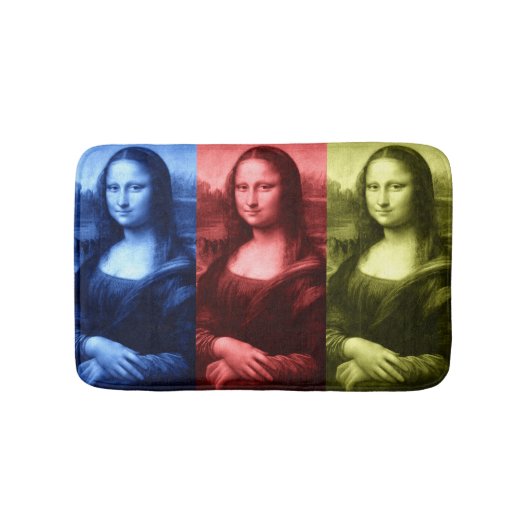 Tapis De Bain Couleurs primaires Mona Lisa (Devant)