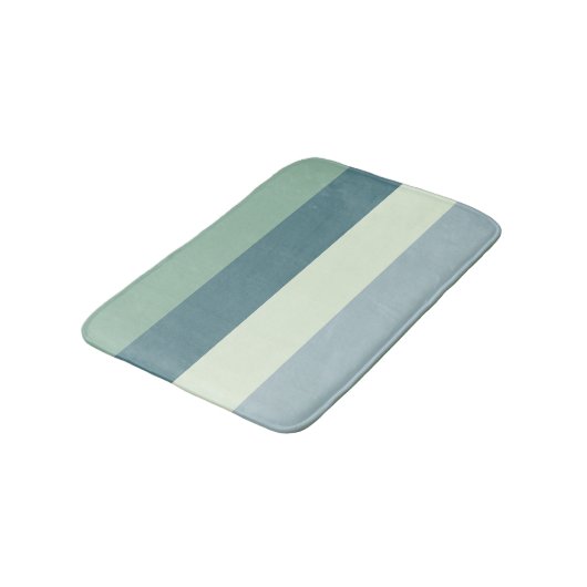 Tapis De Bain Couleurs relaxantes Rayures (Angle)