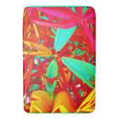 Tapis De Bain Couleurs vives Motif Abstrait (devant Vertical)