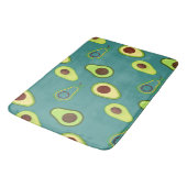 Tapis De Bain Coupe Avocado été Vert dégradé Motif (Angle)