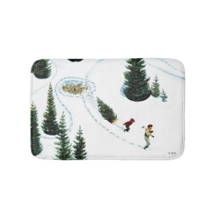 Tapis De Bain Couper l'arbre