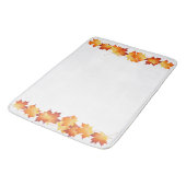 Tapis De Bain Couple d'érable sur un bain (Angle)