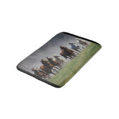 Tapis de bain courant de chevaux (Angle)