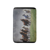 Tapis de bain courant de chevaux (Devant (Vertical))