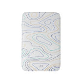 Tapis De Bain Courbes (Devant (Vertical))