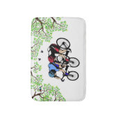 Tapis De Bain Coureur de vélo (Devant (Vertical))