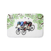 Tapis De Bain Coureur de vélo (Devant)