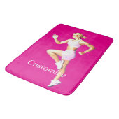 Tapis De Bain Coureuse en forme Thunder_Cove (Angle)