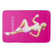Tapis De Bain Coureuse en forme Thunder_Cove (Devant)