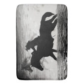 Tapis De Bain Courir avec des esprits - Chevaux (devant Vertical)
