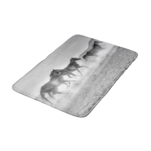 Tapis De Bain Course de mustang (Angle)