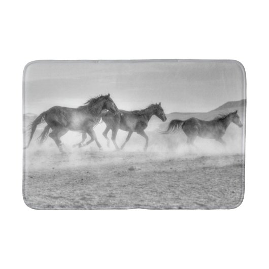 Tapis De Bain Course de mustang (Devant)