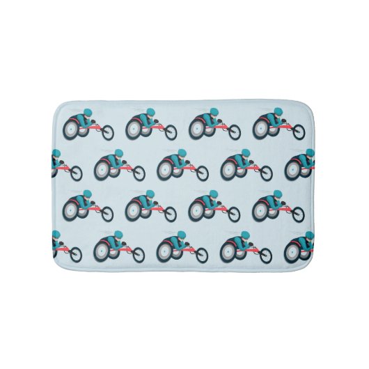 Tapis De Bain Course en fauteuil roulant (Devant)