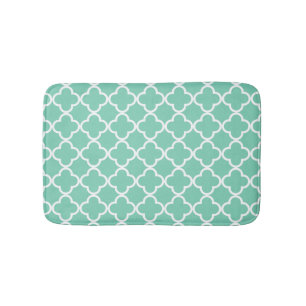 Tapis De Bain Coutume de motif de do-it-yourself Quatrefoil
