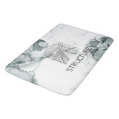 Tapis De Bain Couverture d'aquarelle teinte Leeds (Angle)