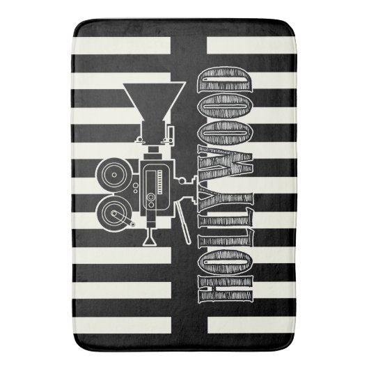Tapis De Bain Couverture de Bath de Hollywood (devant Vertical)