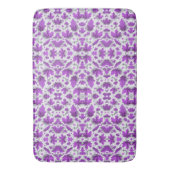 Tapis De Bain Couverture de feuilles d'érable violettes (devant Vertical)