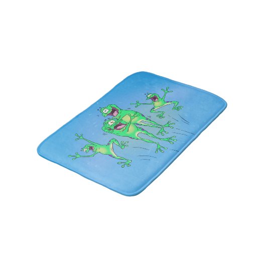 Tapis De Bain Couverture heureuse de salle de bains de (Angle)