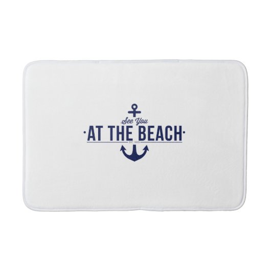 Tapis De Bain Couverture nautique et élégante de bain (Devant)