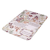 Tapis De Bain Couverture Sherpa La Douce Nature (Angle)