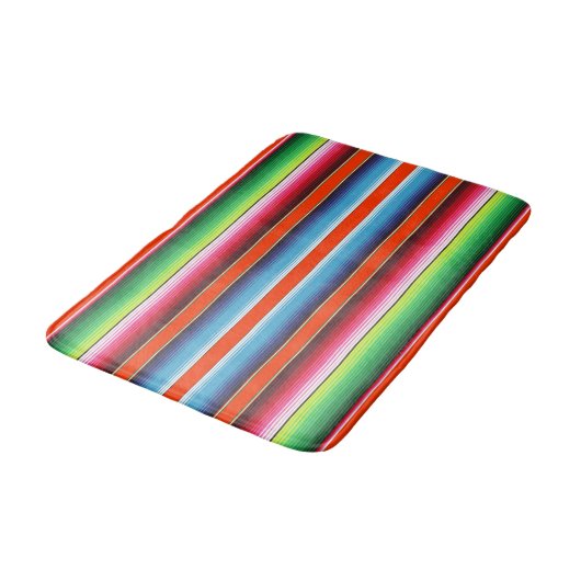 Tapis De Bain Couverture traditionnelle de Mexicain de fiesta de (Angle)