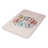 Tapis De Bain Cowboy Love - Western Hearts (Angle)