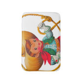 Tapis De Bain Cowboy Retro Boy Child Cute Western (Devant (Vertical))
